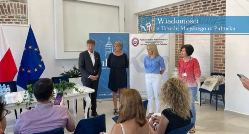 Program Erasmus+ w PSP nr 4 w Pułtusku