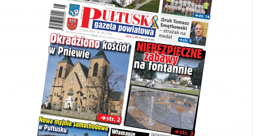 W 28 numerze Pułtuskiej Gazety Powiatowej