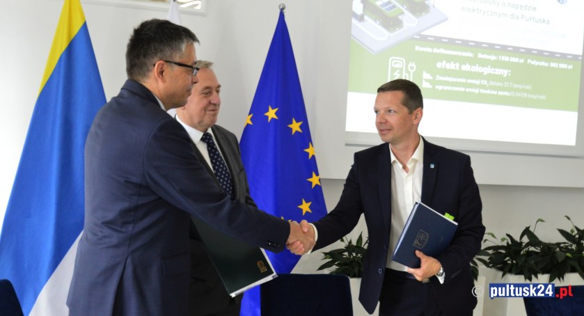Bezemisyjne autobusy dla Pułtuska