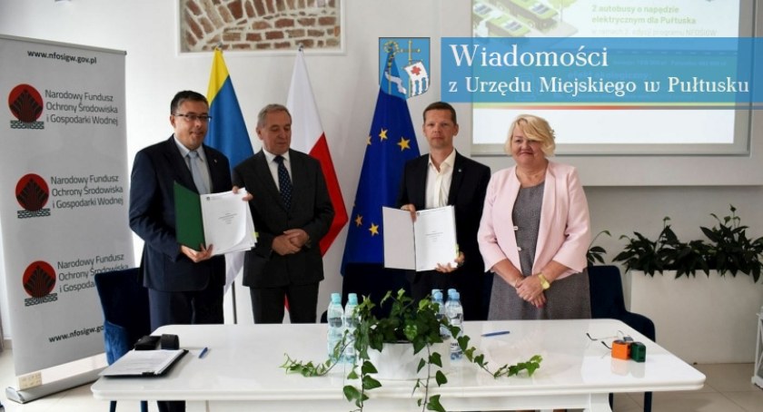 Pułtusk zakupi dwa autobusy o napędzie elektrycznym do publicznego transportu zbiorowego