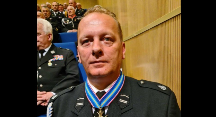 Druh Tomasz Smętkowski – strażak na medal