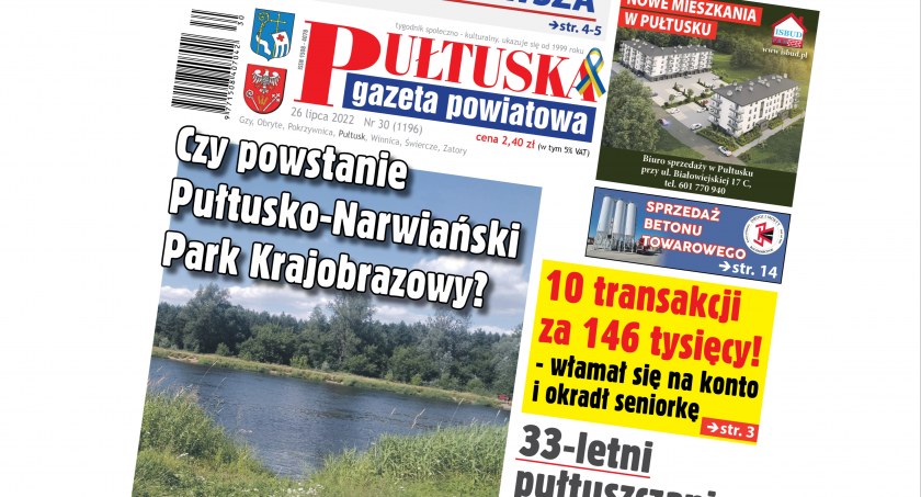W 30 numerze Pułtuskiej Gazety Powiatowej