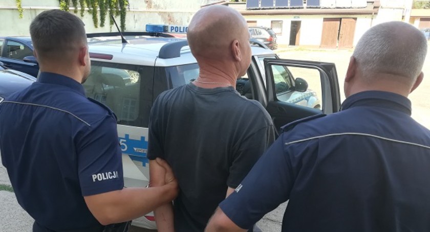 Poszukiwany mężczyzna w rękach policji