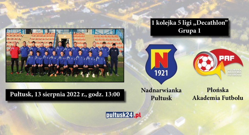 Dziś pierwszy mecz w 5. lidze - zapraszamy na stadion