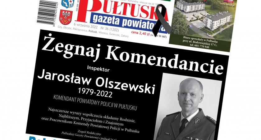 W 36 numerze Pułtuskiej Gazety Powiatowej