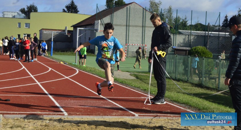 XXV DNI PATRONA: zawody lekkoatletyczne w pułtuskiej czwórce