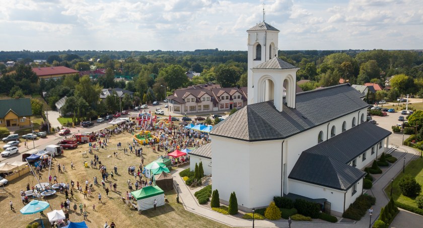 Tak świętowali rolnicy gminy Pułtusk - zdjęcia z lotu ptaka