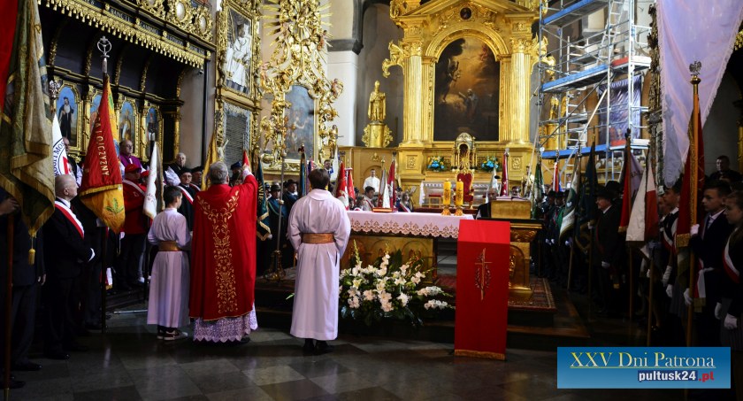 XXV DNI PATRONA: uroczysta msza odpustowa w pułtuskiej bazylice
