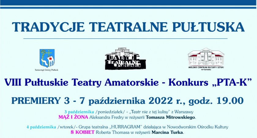 Święto teatru czas zacząć – jutro pierwszy spektakl