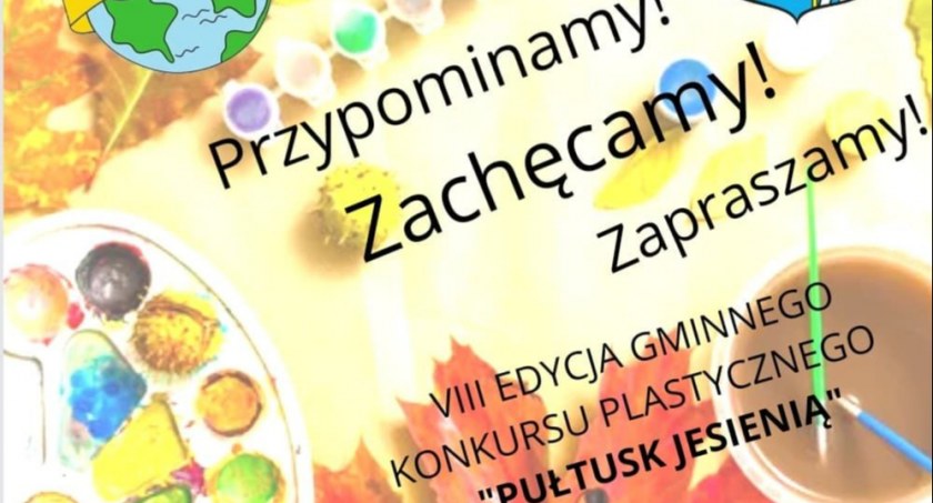 Konkurs „Pułtusk jesienią” - Przedszkole Miejskie nr 5 przypomina i zachęca