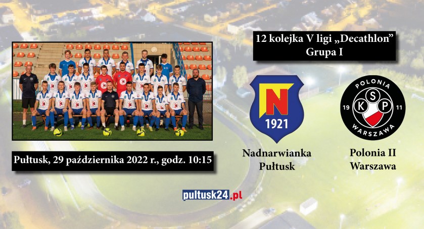 Jutro kolejny mecz ligowy Nadnarwianki