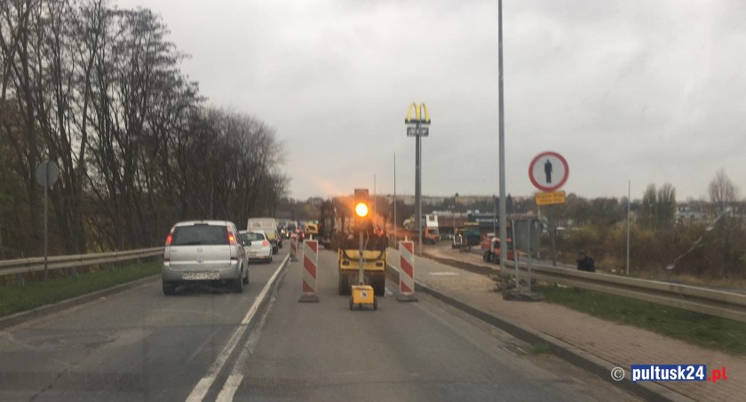 Zakorkowana ulica Wyszkowska