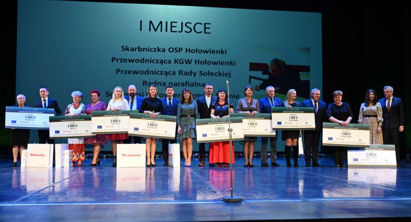 Mazowiecka gala aktywizacji obszarów wiejskich - dwie gospodynie z naszego powiatu nagrodzone