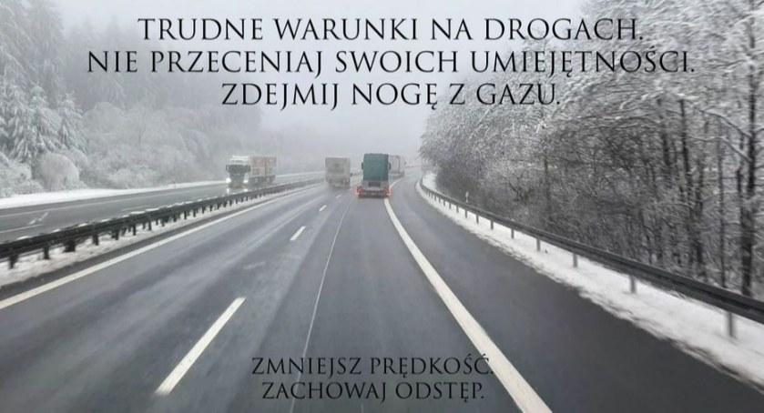 Biały poranek w powiecie pułtuskim