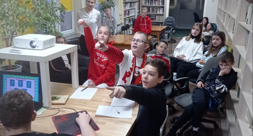 Warsztaty czytelnicze w Ruszkowskim