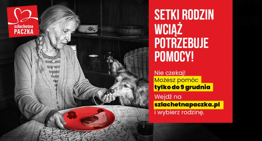 Wielka mobilizacja: ponad 1100 rodzin ze Szlachetnej Paczki wciąż czeka na wsparcie - wśród nich są rodziny z Pułtuska!