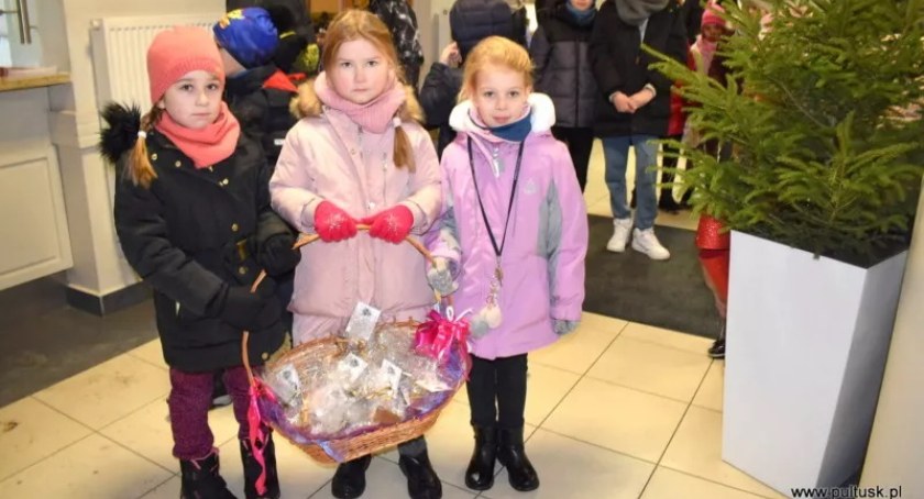 Świąteczni goście w ratuszu