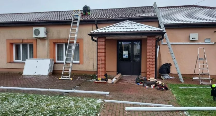 Fotowoltaika w strażnicy OSP Trzciniec