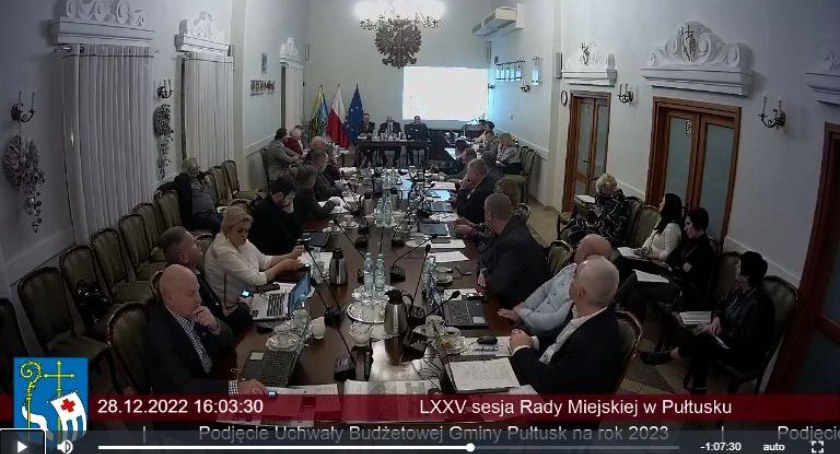 Budżet gminy Pułtusk przyjęty. Radni pełni entuzjazmu