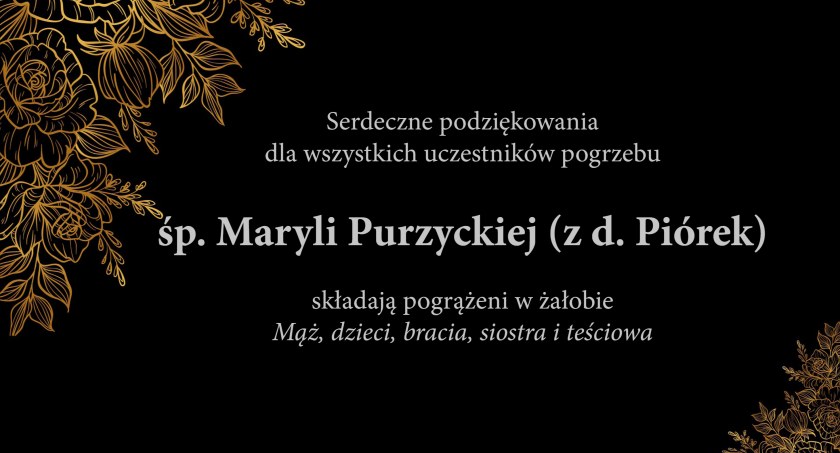 Podziękowania