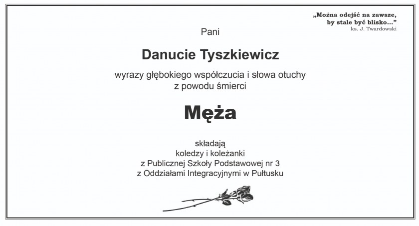 Kondolencje