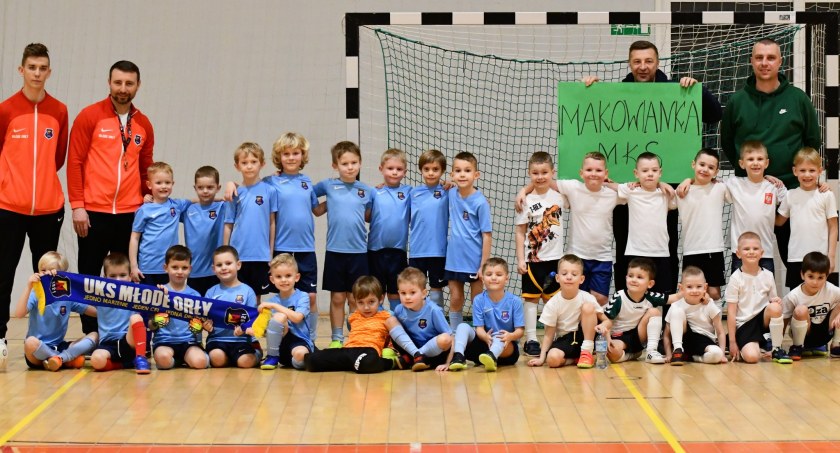 Młode Orły: Skrzaty w sparingu z Makowianką