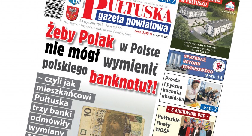 W czwartym numerze Pułtuskiej Gazety Powiatowej