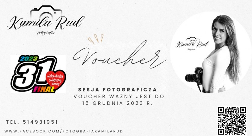 AUKCJE PGP dla WOŚP - profesjonalna sesja fotograficzna