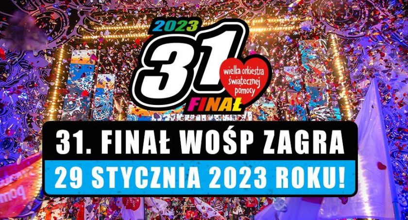 Plan wydarzeń WOŚP 2023