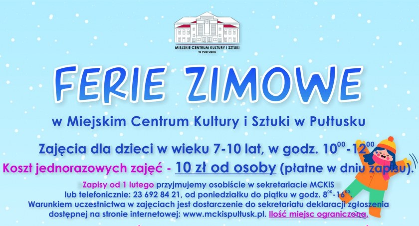 Ferie z MCKiS