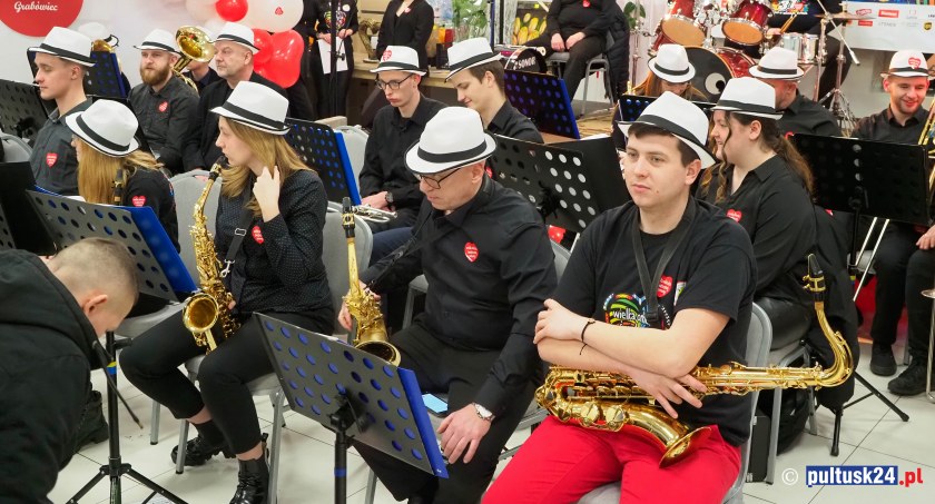 WOŚP-owe występy : Orkiestra Dęta w Pułtusku