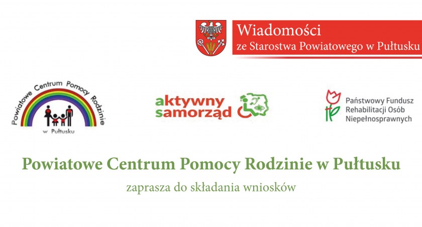 Aktywny Samorząd – PCPR zaprasza do składania wniosków o dofinansowanie