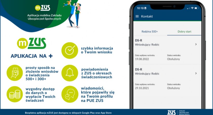 ZUS szybko rozpatruje wnioski o 500 plus