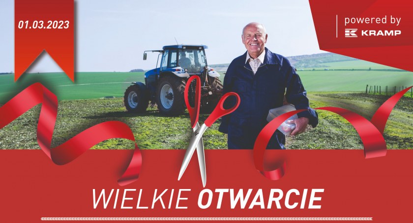 Nowy sklep rolniczo-techniczny w Twojej okolicy. Zapraszamy do Polagri Powered by Kramp Świercze.
