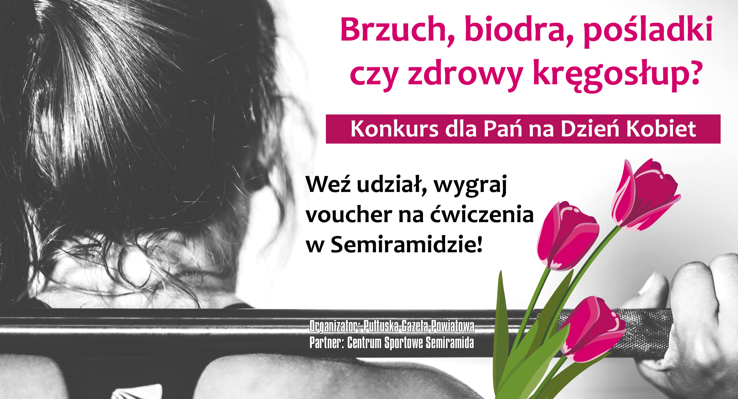 Brzuch, uda, pośladki czy zdrowy kręgosłup? Konkurs z okazji Dnia Kobiet