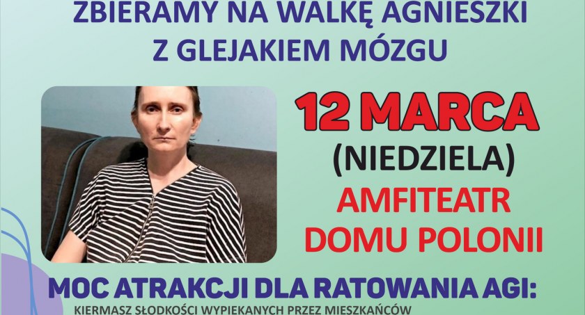 12 marca kiermasz charytatywny dla Agnieszki Goryszewskiej