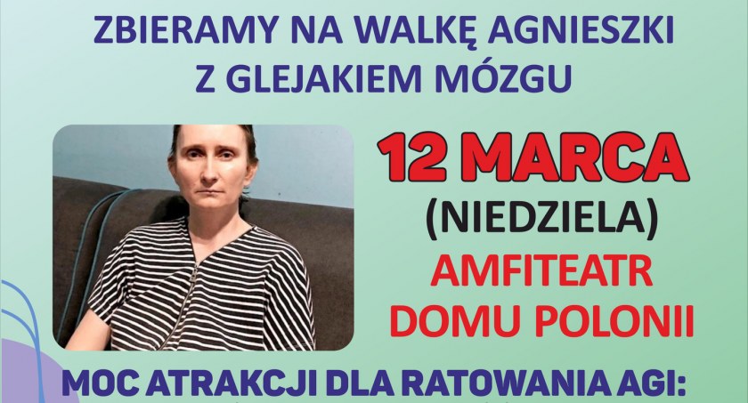 12 marca kiermasz charytatywny dla Agnieszki Goryszewskiej