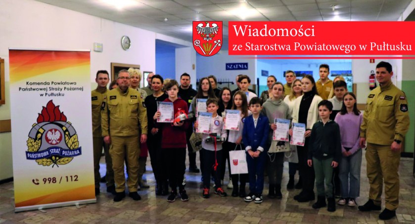 „Młodzież zapobiega pożarom” – turniej wiedzy rozstrzygnięty