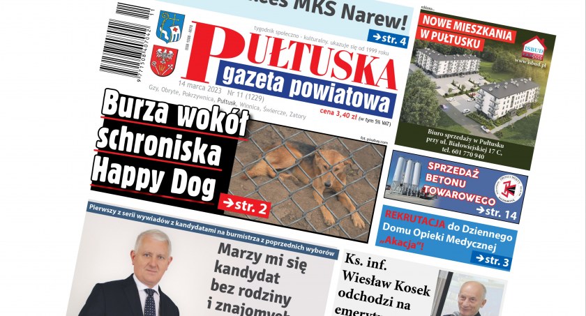 W 11 numerze Pułtuskiej Gazety Powiatowej