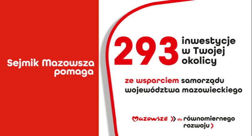 Hala w Zatorach czy kanalizacja sanitarna w Pokrzywnicy - te inwestycje powstaną w ramach programu Mazowsza