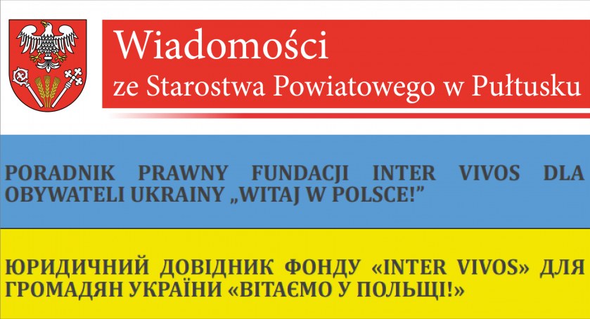 Witaj w Polsce! – poradnik prawny dla obywateli Ukrainy