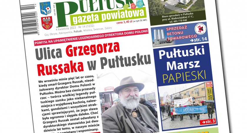 Ulica Dyrektora Grzegorza Russaka w Pułtusku