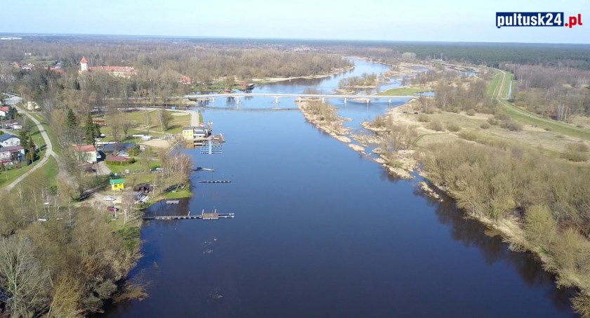 Wiosenny przelot nad Pułtuskiem