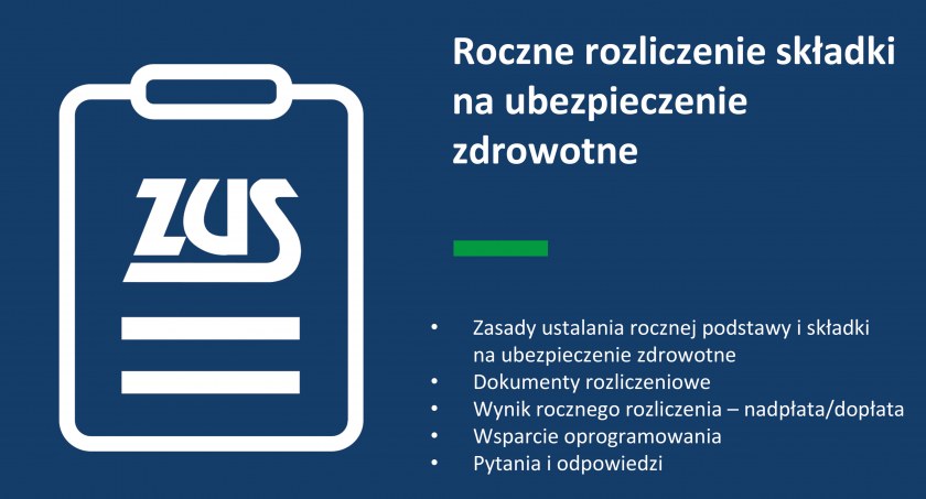 Rozlicz składkę zdrowotną