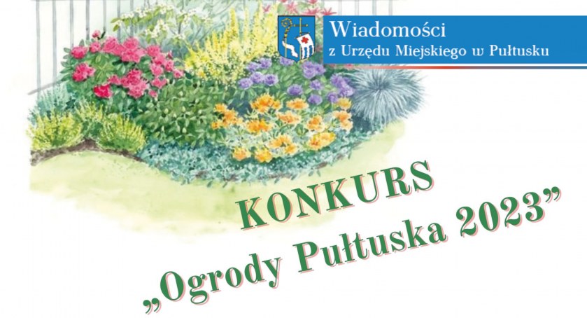 KONKURS „Ogrody Pułtuska 2023”