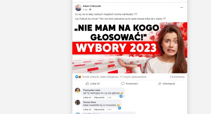 Nie ma na kogo głosować!