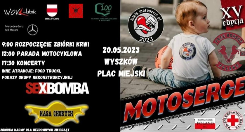 U sąsiadów w Wyszkowie: Ogólnopolska Akcja Krwiodawstwa MOTOSERCE 2023