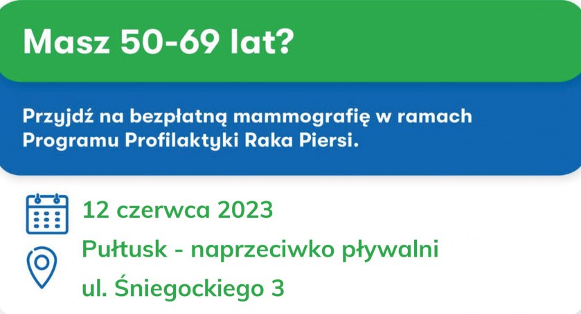 Bezpłatne badania mammograficzne - ruszyła rejestracja