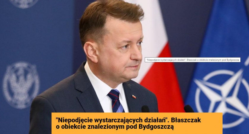 Ruska rakieta znaleziona pod Bydgoszczą