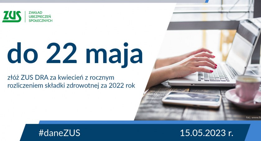 ZUS: 16 maja kolejne webinarium nt. rocznego rozliczenia składki zdrowotnej